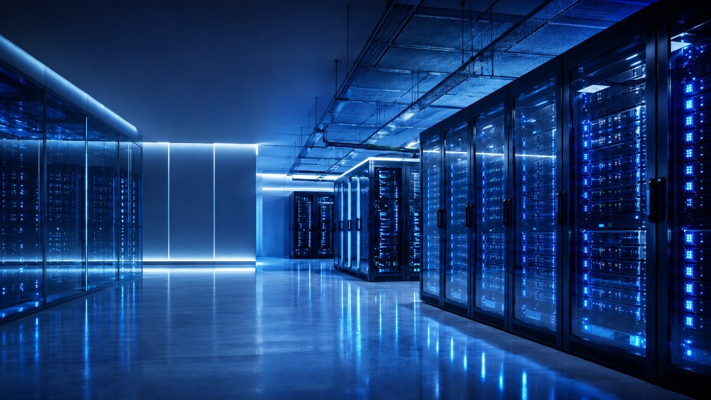 Serverinfrastruktur, auf der die Praxisdaten verschlüsselt gespeichert werden